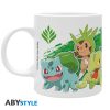 pokemon mug 320 ml grass partners subli box x2
