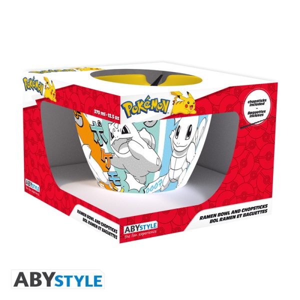 pokemon ramen bowl with chopsticks starters manga x2 (1)