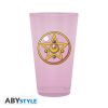 sailor moon large glass 400ml sailor moon x2