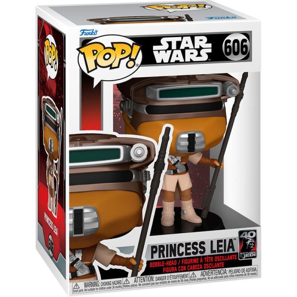 Figurka Funko Pop 606 - STAR WARS - 40th Princess Leia