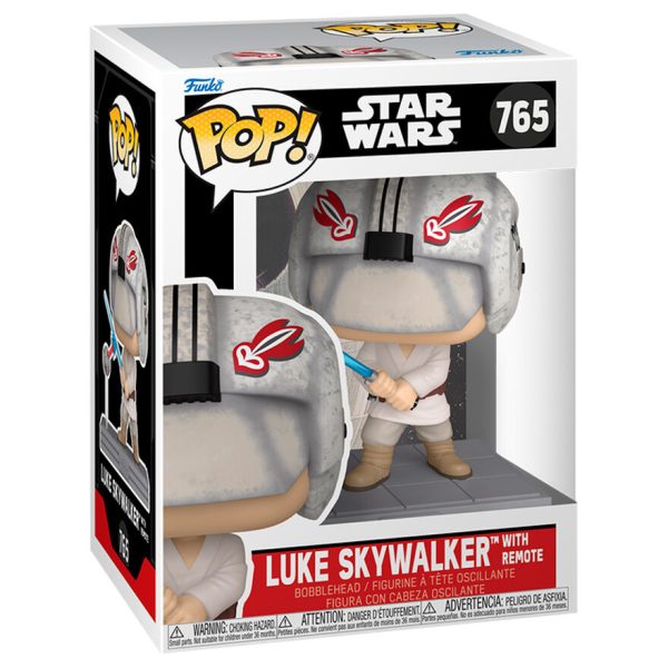 Figurka Funko Pop 765 - STAR WARS - Luke Skywalker with Remote