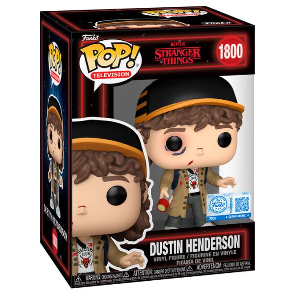 Figurka Funko Pop 1800 - Stranger Things - Dustin Henderson Exclusive
