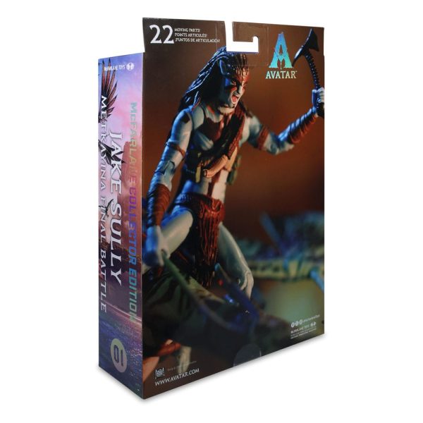 Avatar Fire and Ash Jake Sully Metkayina Final Battle 18 cm - McFarlane Toys