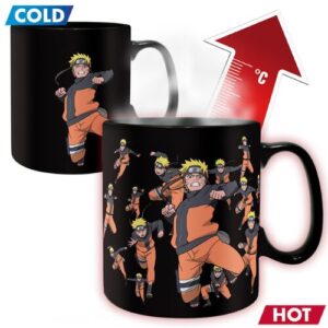 Kubek zmieniający kolor Naruto Shippuden - Multicloning 460 ml ABYstyle