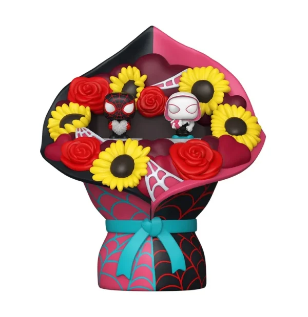 Funko Bitty Pop Bouquet Marvel Valentines - Miles Morales & Ghost Spider