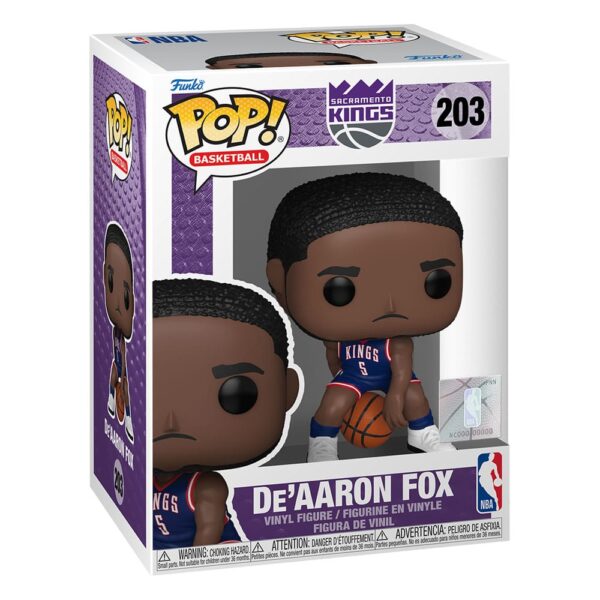 Figurka Funko Pop 203 - NBA - Kings- De’Aaron Fox