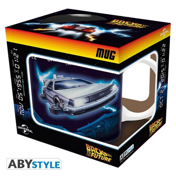back to the future mug 320 ml delorean subli with box x2 (2)