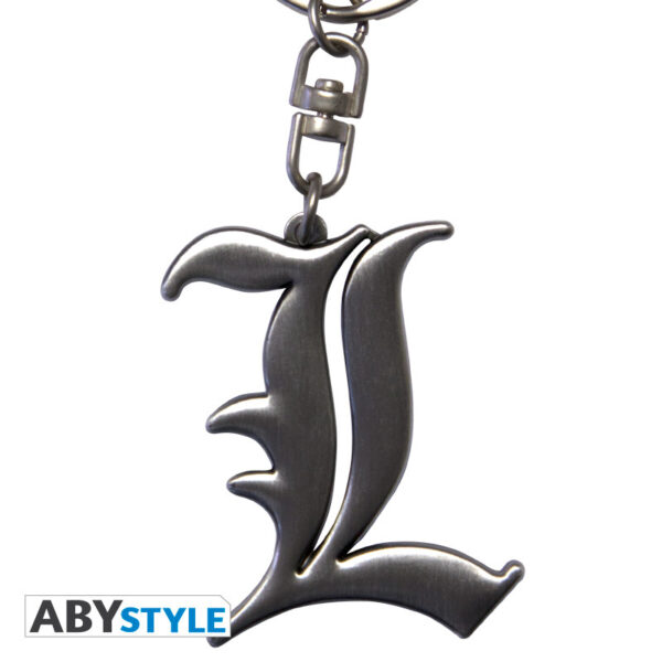 death note keychain 3d l symbol x4 (1)