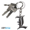death note keychain 3d l symbol x4 (2)