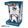dragon ball super premium large glass 400ml goku vegeta box x2 (2)