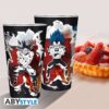 dragon ball super premium large glass 400ml goku vegeta box x2 (3)