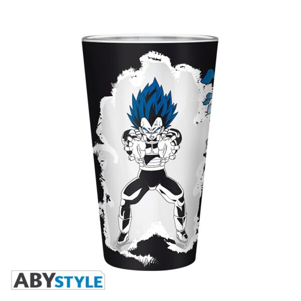dragon ball super premium large glass 400ml goku vegeta box x2