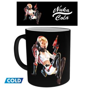 fallout mug heat change 320 ml nuka cola x2