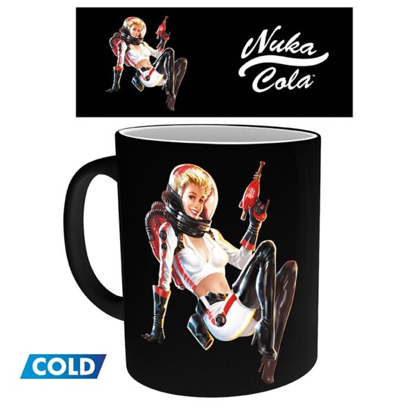 fallout mug heat change 320 ml nuka cola x2