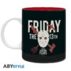 friday the 13th mug 320 ml jason lake subli with box x2
