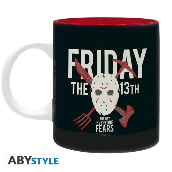 friday the 13th mug 320 ml jason lake subli with box x2