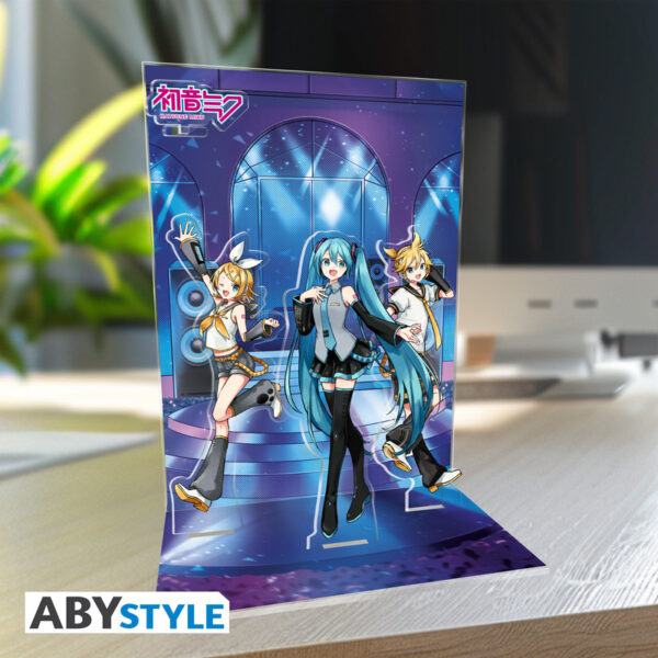hatsune miku acryl diorama miku friends (1)