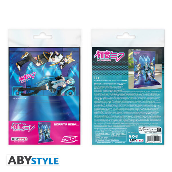 hatsune miku acryl diorama miku friends