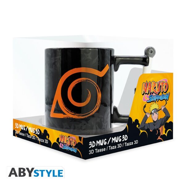 naruto shippuden mug 3d handle kunai konoha x2 79 (2)