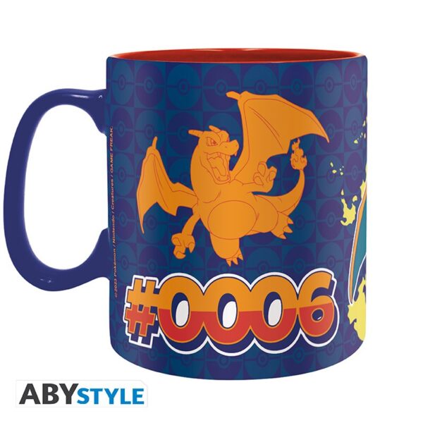 pokemon mug 460 ml charizard foil cardboard box x2 carton 79