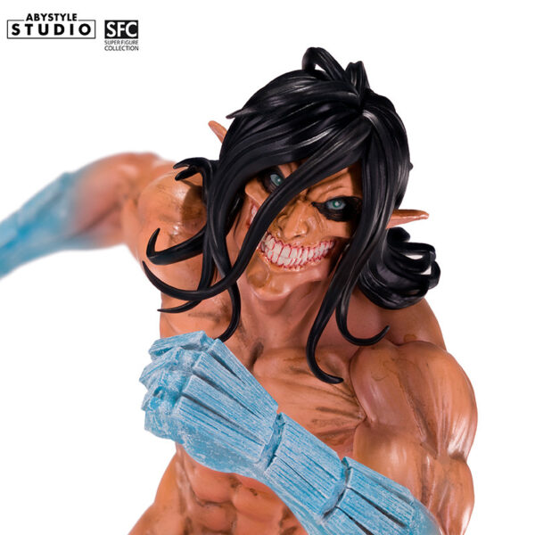 attack on titan figurine eren titan form x2 (2)