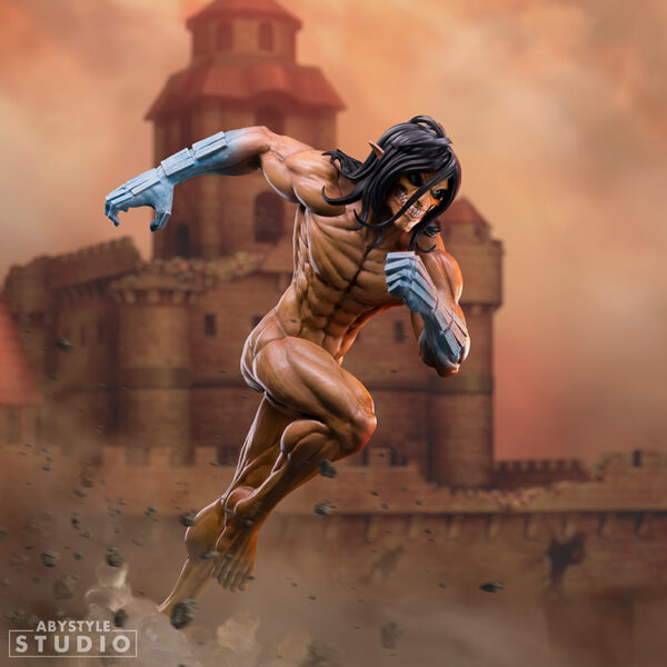 attack on titan figurine eren titan form x2 (4)