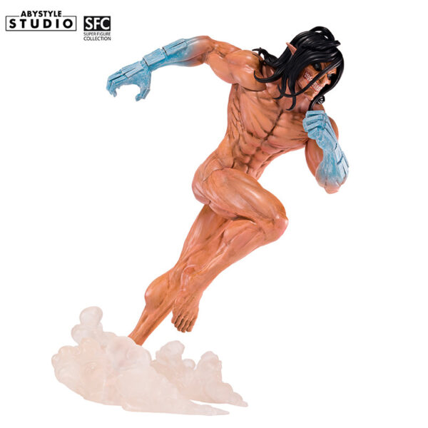 attack on titan figurine eren titan form x2