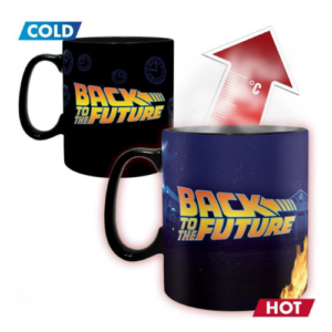 Kubek zmieniający kolor Back to the Future Time Machine 460 ml ABYstyle