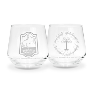 Zestaw 2 szklanek Lord of the Rings Prancing Pony Gondor ABYstyle