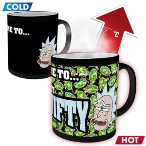 Kubek zmieniający kolor Rick and Morty Get Schwifty 320 ml ABYstyle