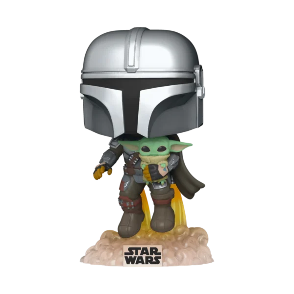 Figurka Funko Pop 402 - The Mandalorian - Mando Flying with Jet Pack