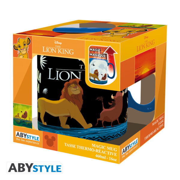 Kubek zmieniający kolor Król Lew Hakuna Matata 460 ml ABYstyle