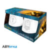 Zestaw 2 szklanek Lord of the Rings Prancing Pony Gondor ABYstyle