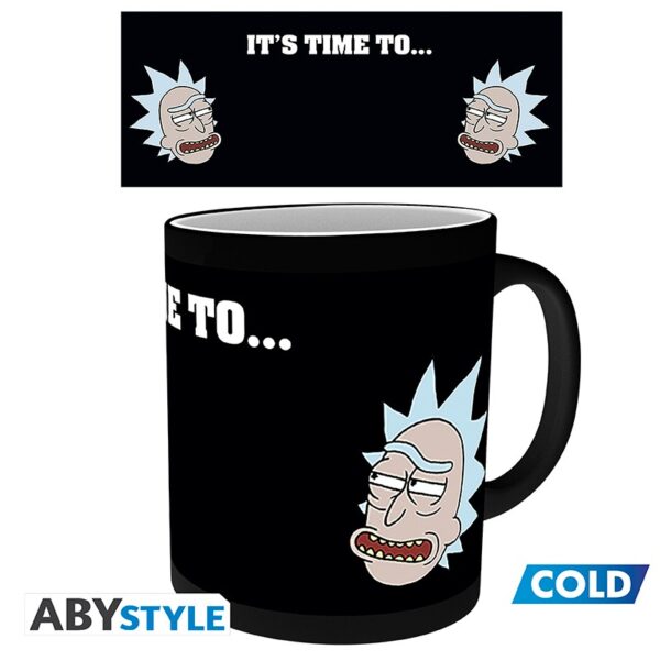 Kubek zmieniający kolor Rick and Morty Get Schwifty 320 ml ABYstyle