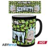 Kubek zmieniający kolor Rick and Morty Get Schwifty 320 ml ABYstyle