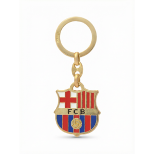 Brelok FC Barcelona Gold Shield Złoty Herb