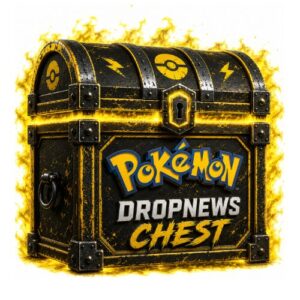 Dropnews Chest Pokemon Mystery Box - Gwarantowana Wartość 200 zł