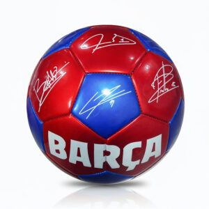 Piłka FC Barcelona Blaugrana Signatures 25/26 z Podpisami Rozmiar 5