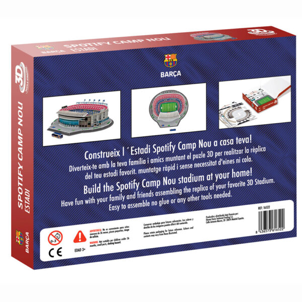 Puzzle 3D FC Barcelona Camp Nou 98 Elementów
