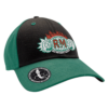 Czapka z daszkiem Rick and Morty - Black & Green Rick & Morty ABYstyle