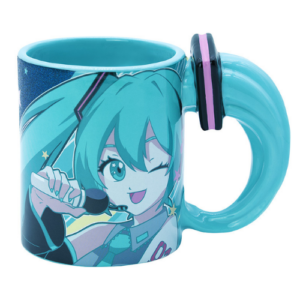 Kubek 3D Hatsune Miku z uchwytem w kształcie kucyków - 460 ml ABYstyle
