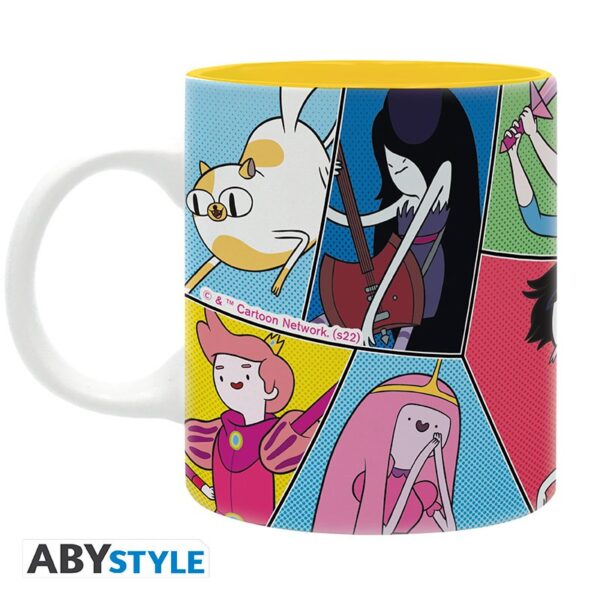 Kubek Adventure Time - 320 ml Characters Group ABYstyle