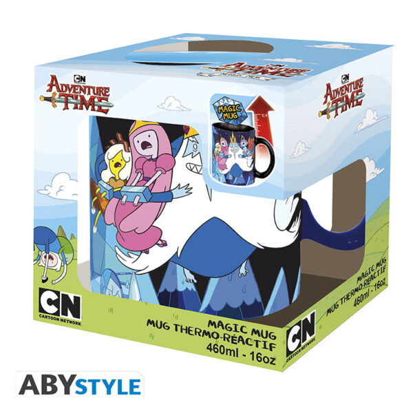 Kubek zmieniający kolor Adventure Time - 460 ml ABYstyle