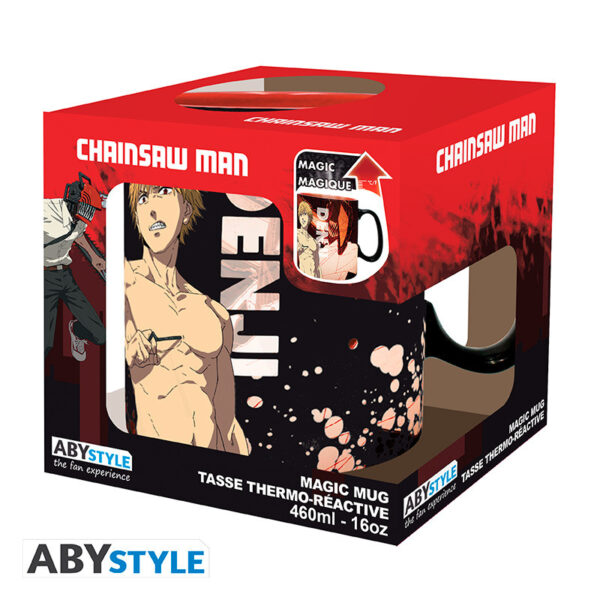 Kubek zmieniający kolor Chainsaw Man - 460 ml Denji & Aki ABYstyle