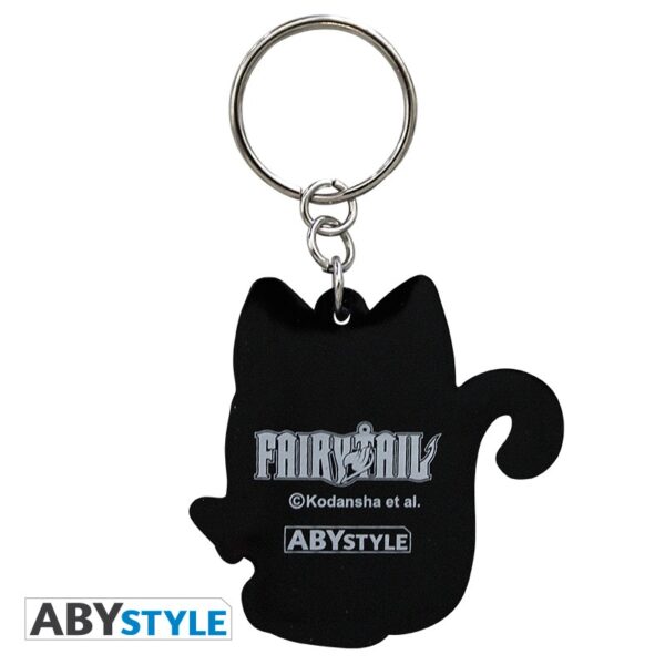 fairy tail keychain pvc happy x4 (2)