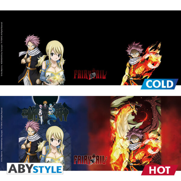 fairy tail mug heat change 460 ml natsu lucy x2 dt (1)