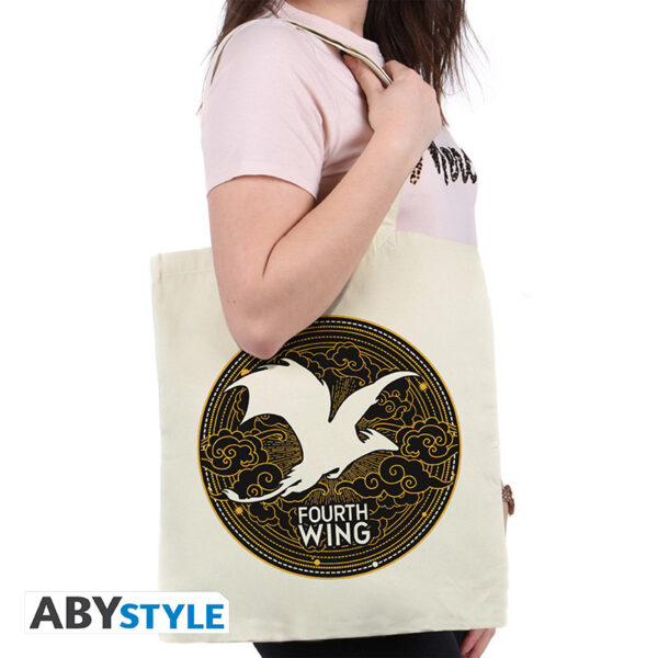Torba bawełniana Fourth Wing - Tote Bag “Dragon” ABYstyle