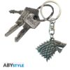 game of thrones keychain 3d stark x4 (2)