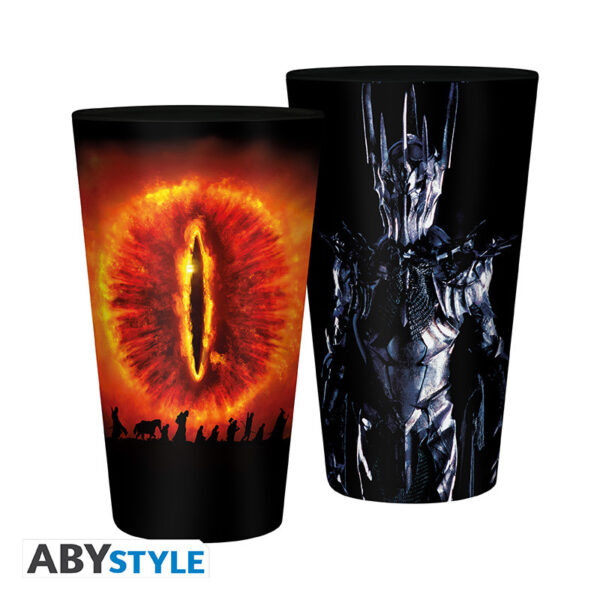 Duża szklanka Władca Pierścieni - 400 ml Sauron ABYstyle
