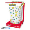 pokemon large glass 400ml pikachu pattern x2 (1)